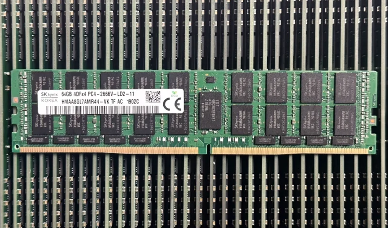 SK hynix 64GB 4DRx4 PC4 2666V DDR4 2666MHz 128G ECC REG LRDIMM RAM