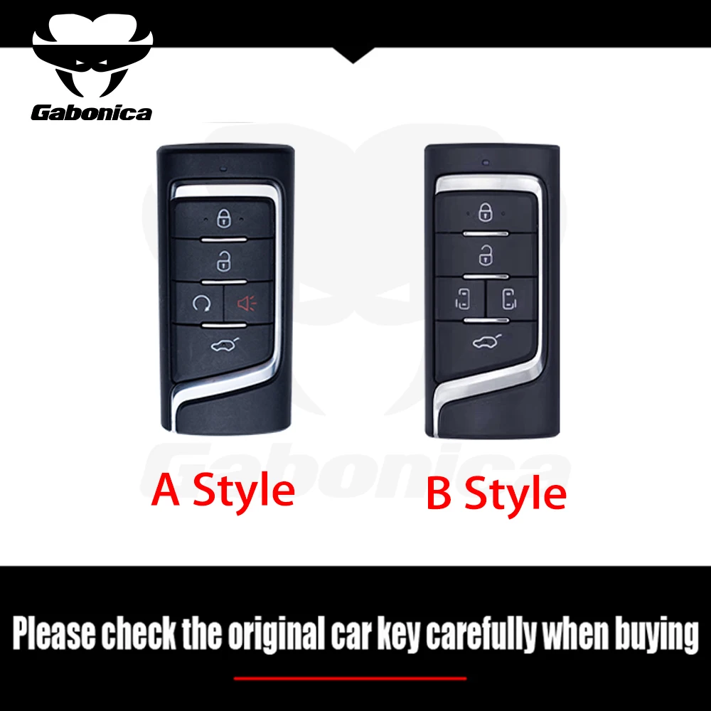 New Car Key Case Cover For GAC Trumpchi GS4 GS6 GM8 GM6 GA3 GA6 GS7 GA4 GS5 GS3 Legend GS8 Keychain Keyless Box Accessories