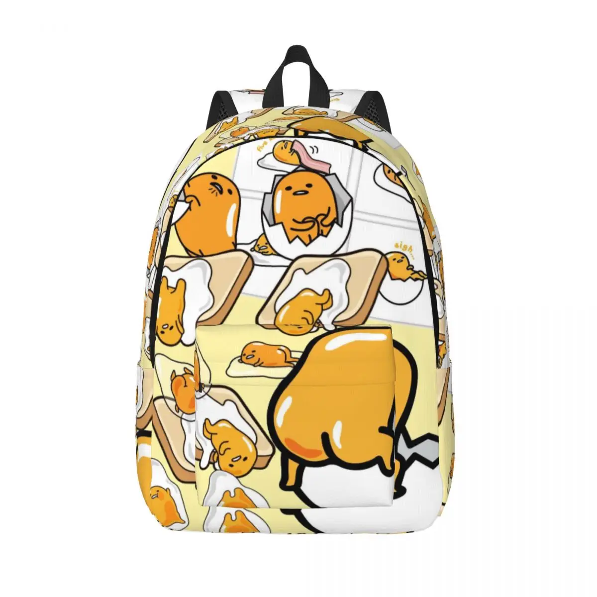 

Gudetama Cute Egg Cartoon for Teens Student School Bookbag Daypack Elementary High College Lightweight