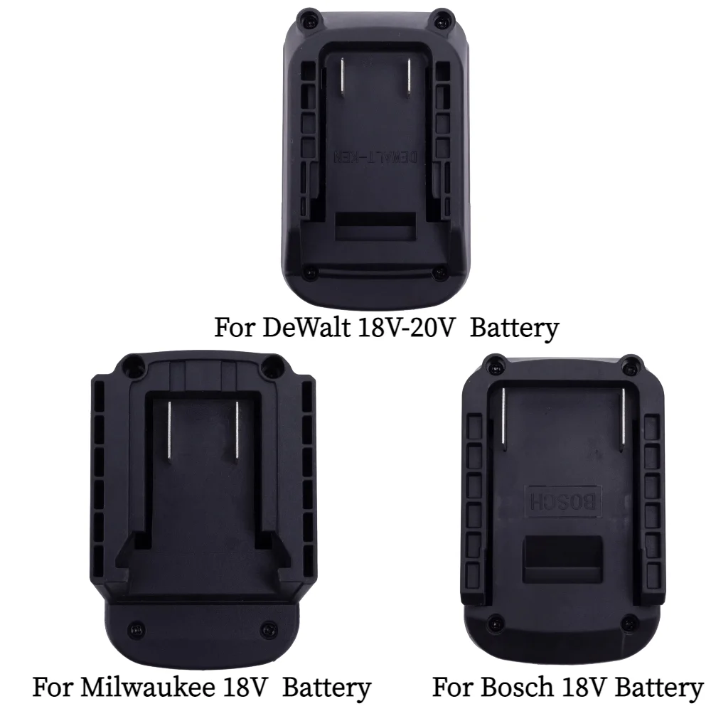 Battery Adapter Converter for DeWalt/Milwaukee/Bosch 18V-20V Lithium Battery To Lidl Parkside X20V Power Tools（Only Adapter）