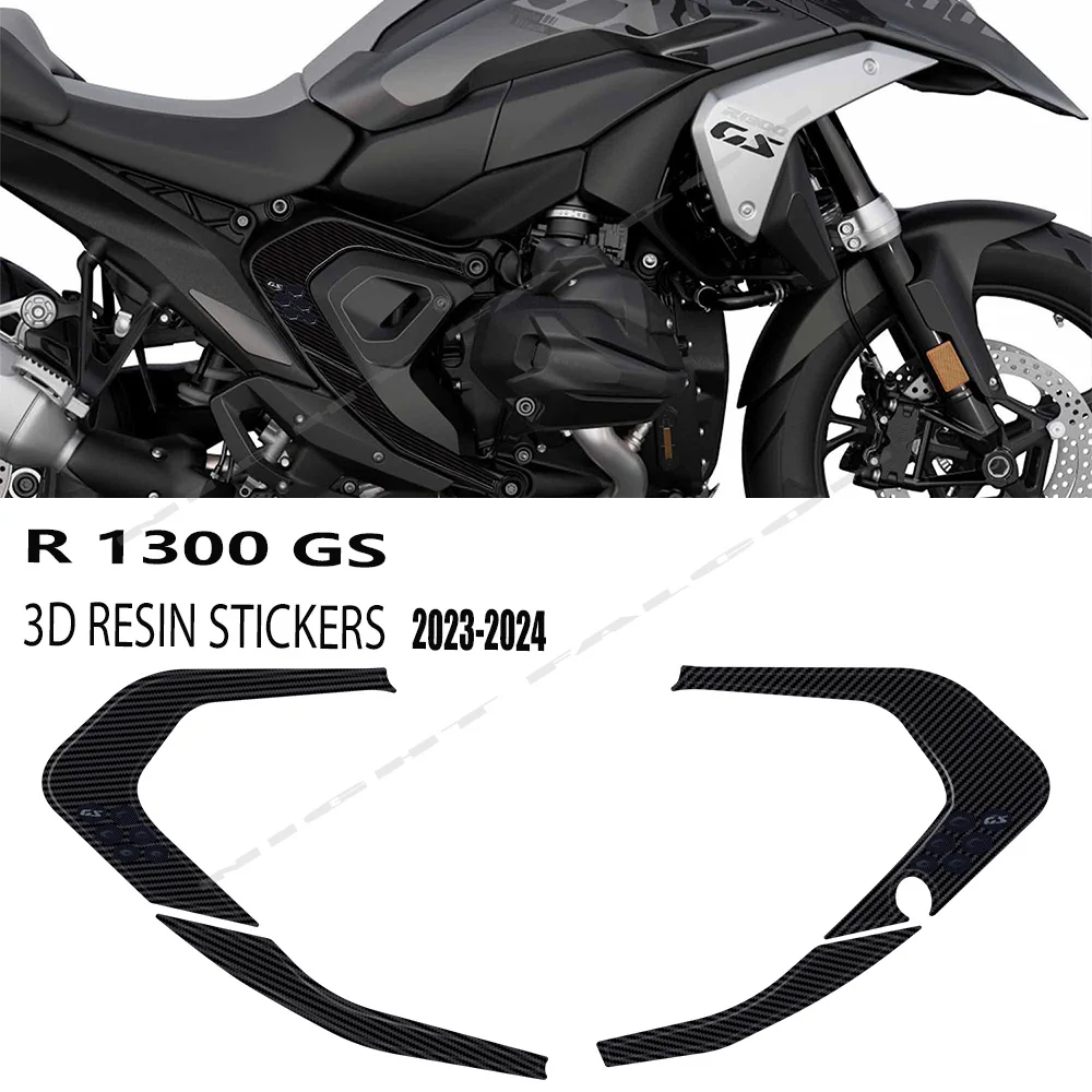 

Motorcycle Frame Area Side Protection 3D Epoxy Sticker for R1300GS R 1300 GS 2024