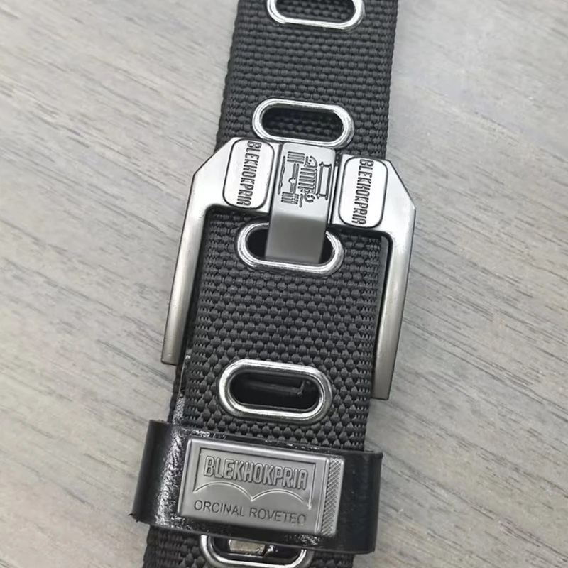 N7YF Adjustable Lightweight Canvas Belt Comfort Design Perfect for Men Travel Use