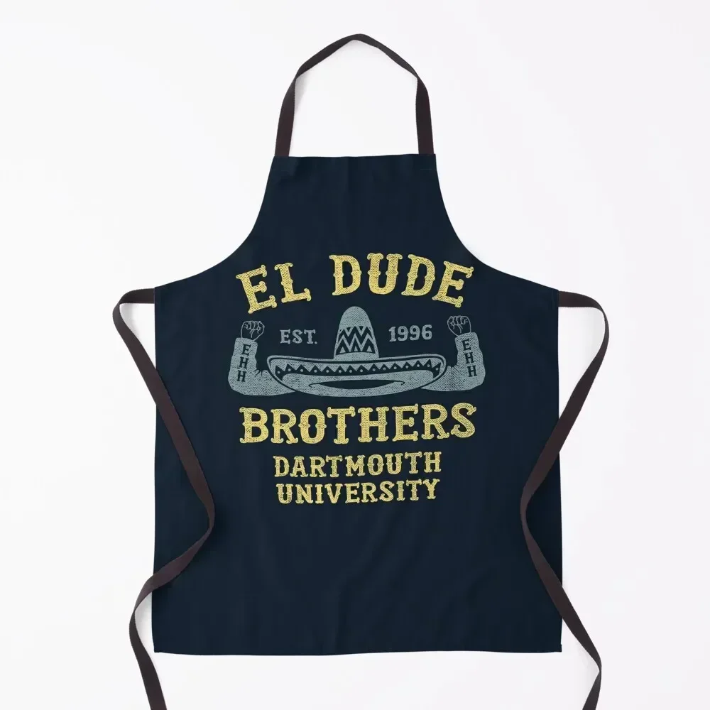 

Peep Show - El Dude Brothers Apron Waiter Uniforms christmas professional kitchen Useful Things For Kitchen Apron