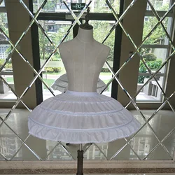 Dameskooi fietstas hoepelrok Victoriaanse drukte Petticoat Crinoline rok