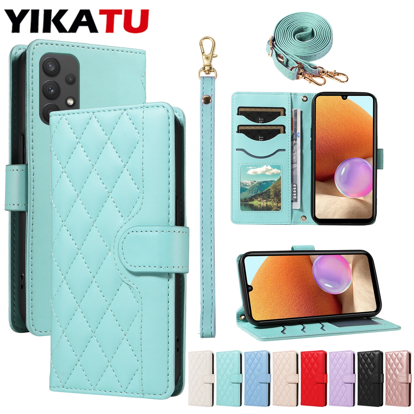 Wallet Case For Samsung Galaxy A73 A71 A70 A57 A56 A55 A54 A