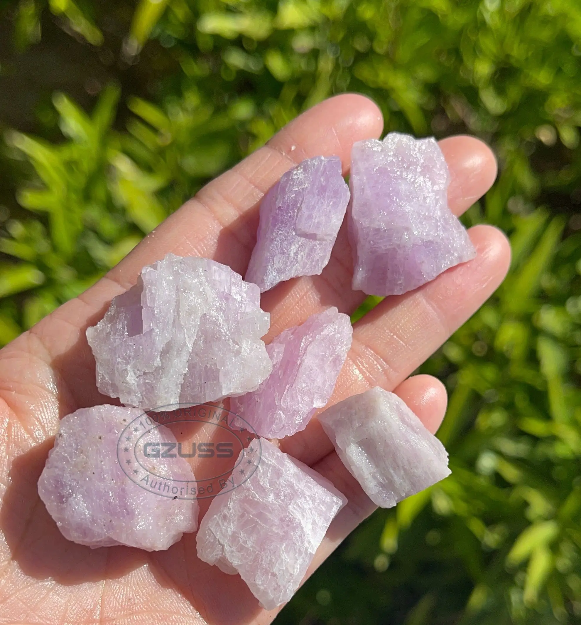 

Raw Kunzite Crystal Rough Kunzite Crystal - Healing Crystals and Stones - Crown Chakra Stones - Raw Kunzite Stone