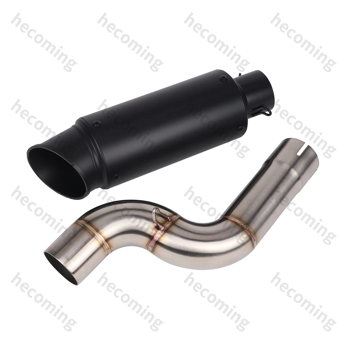 Motorcycle Exhaust for BMW F 900 R F900XR 2020 - 2024 Muffler Headers Link Mid Pipe Black Silver