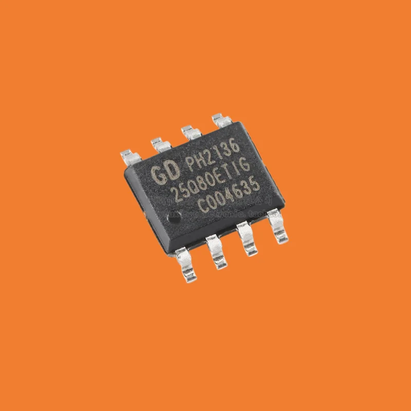 10PCS/Original Genuine GD25Q80ETIG SOP-8 8M bit Serial Flash Memory Chip