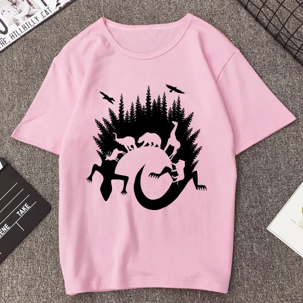 Lizard tshirt femme 2000s anime manga funny cheap tshirt dollette y2k jojifuku vintage gothic