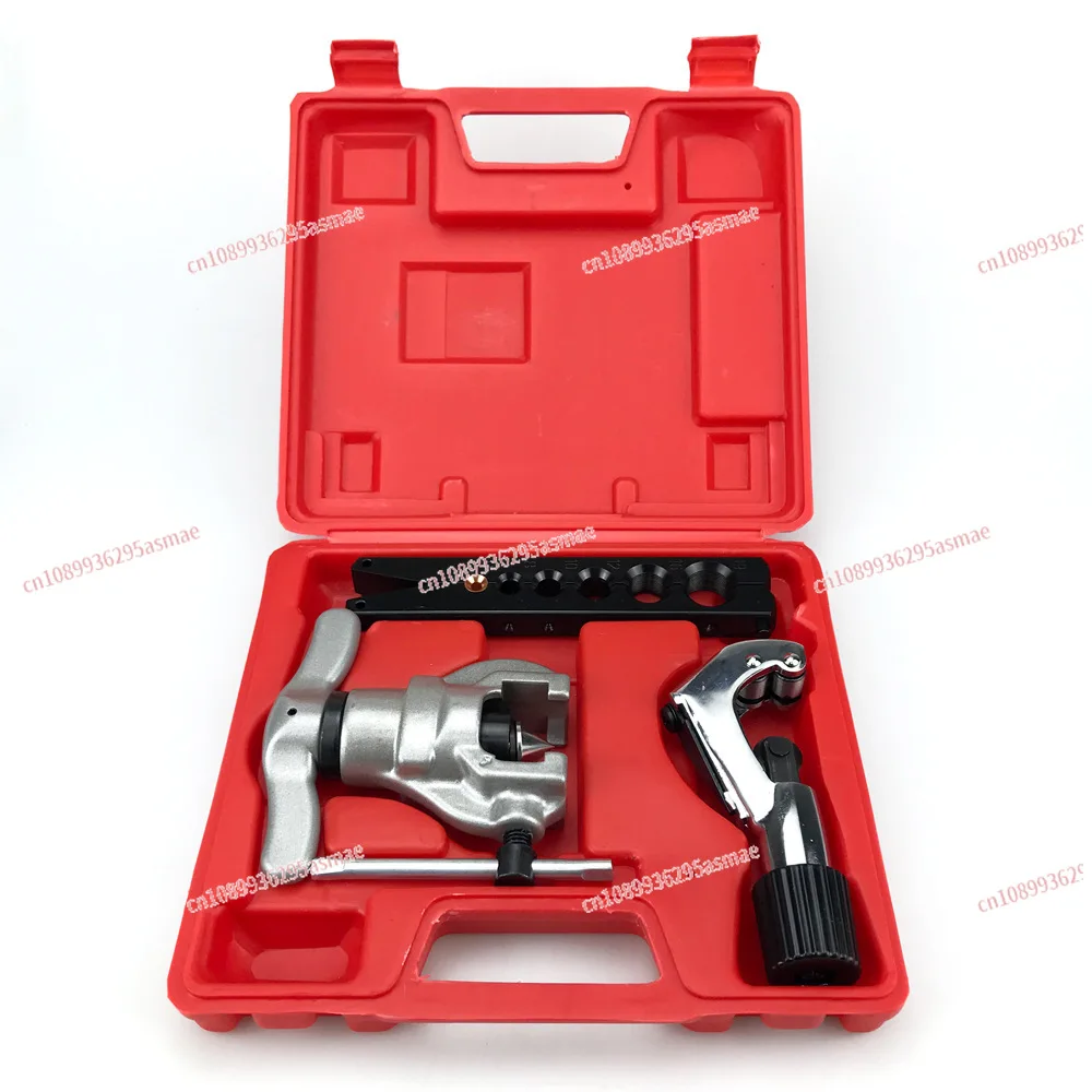 

6-hole single-clamp eccentric tube expander CT-806A-S 3-piece set, does not damage copper tube flare mouth expansion