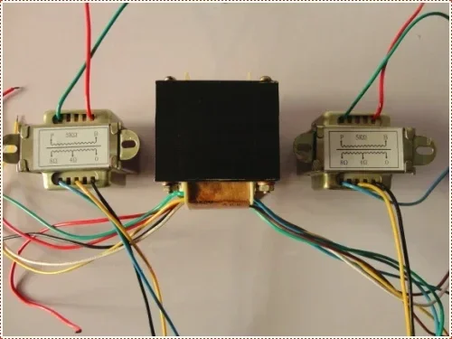 

Amplifier Transformer 6P1 6P14 6P6 Set of Cows 85W Power Supply 5W Output