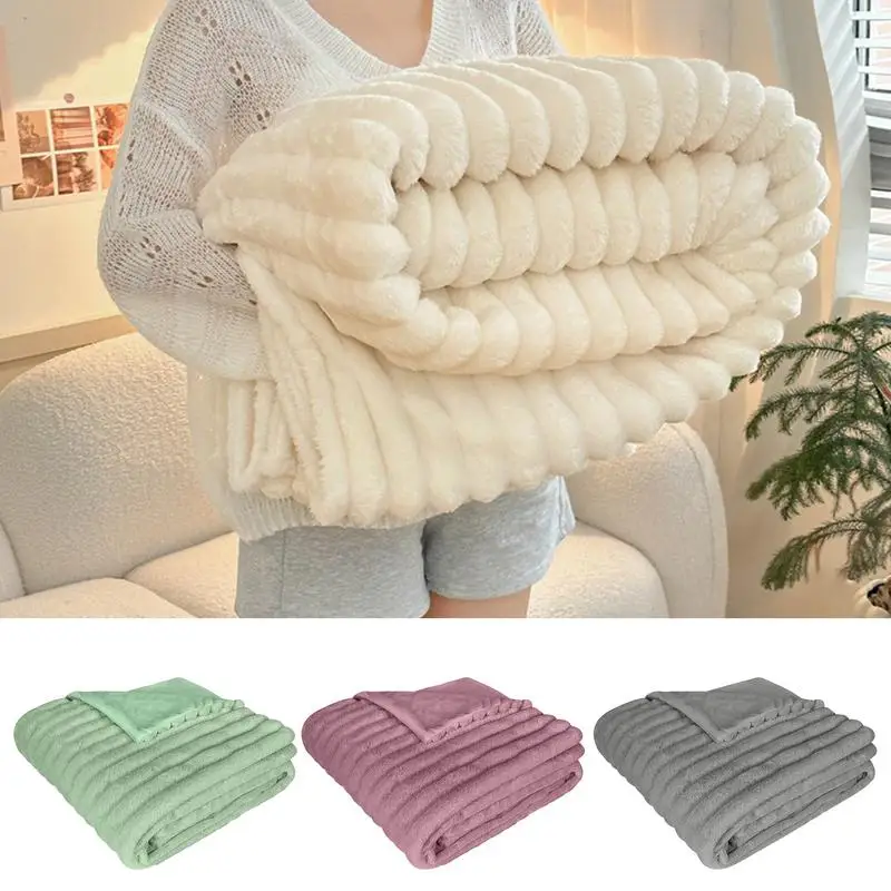 

Soft Fuzzy Blankets Luxurious Comfort Lightweight Throw Blanket Super Machine Washable Soft Cozy Blankets For Bed Room sofa