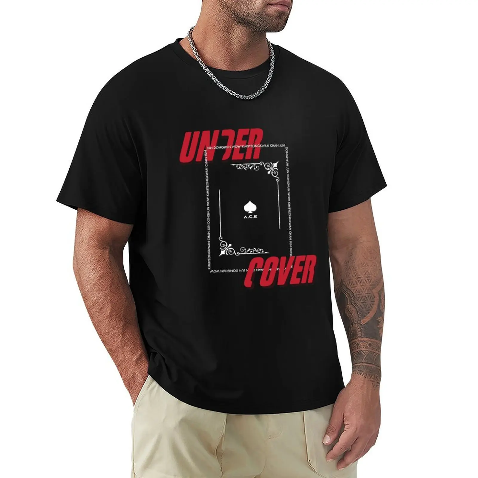 A.C.E. - Under Cover T-Shirt man t shirt summer T-Shirt