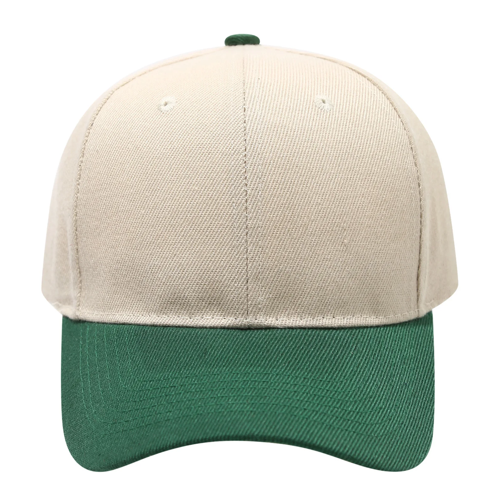 Customized Printed Logo Men's And Women's Fashion And Tidal Current And Versatile Duck Tongue Caps Color Blocked Baseball Hats