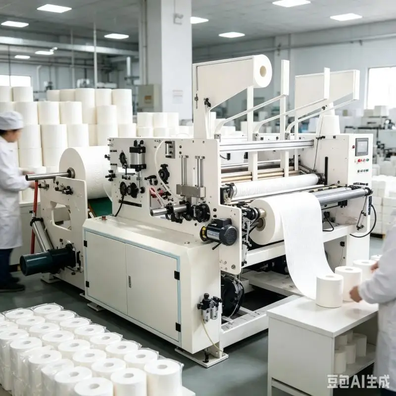 Toilet Paper Manufacturing Equipment Customized Automatic Tissue Roll Processing Line High Speed Industrial Solution
