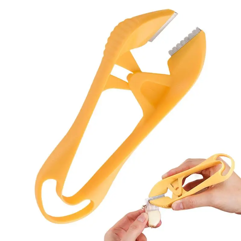 

Garlic Tweezers Stainless Steel Vegetable Peeling Tool Garlic Peeling Tweezers Tongs Kitchen Gadgets For Avoiding Your Hands