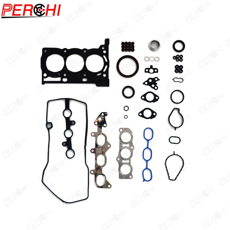 

For Toyota Aygo Yaris 1.0 2005-2014 1KR Engine Head Gasket Kit Full Set 04111-B1010 - Automotive Replacement Parts