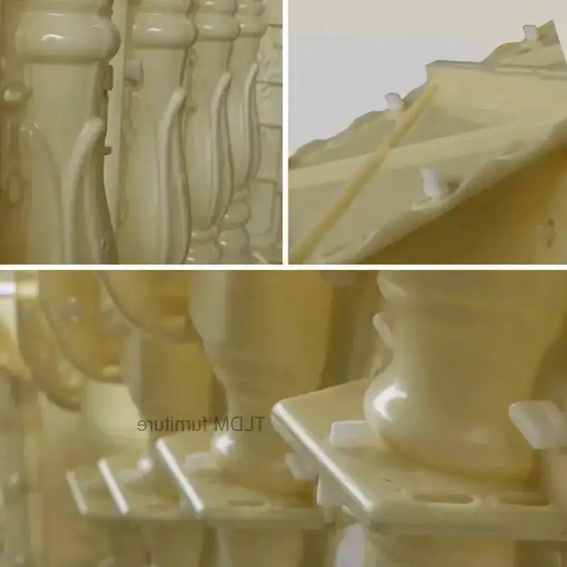 Railing Roman Column Cement Mold Handrail Model Villa Outdoor&indoor Guardrail European Slope Template Inclined Staircase