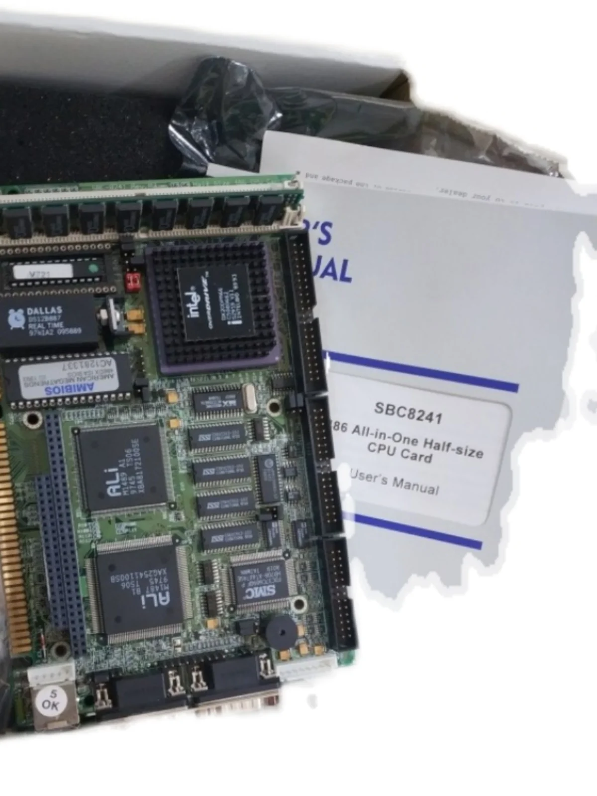 SBC-8241 REV.A2, placa base de control industrial