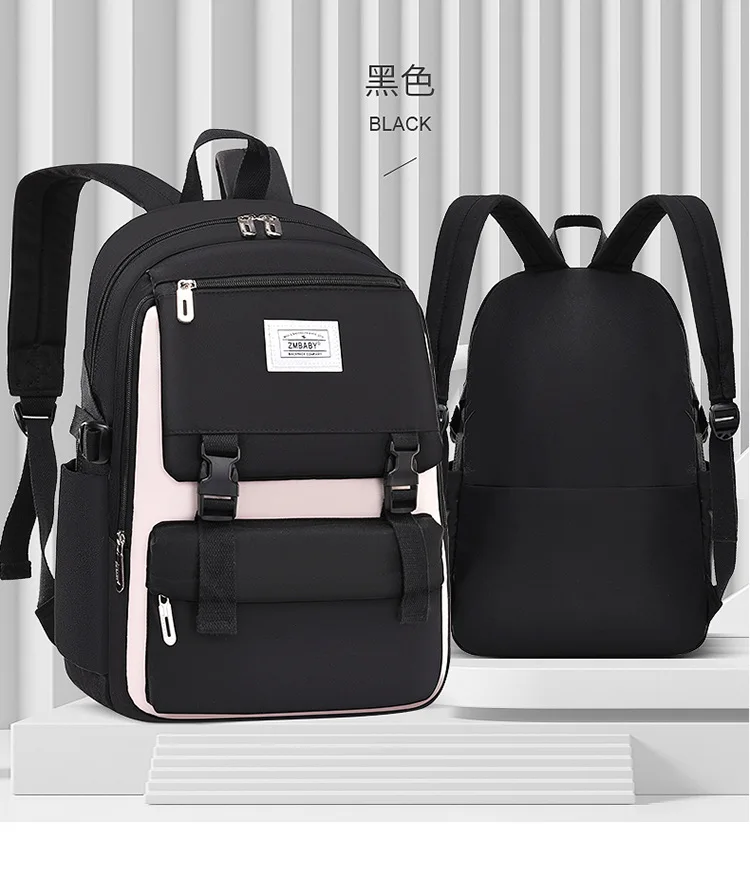 Backpack Children School Bag Back Pack For Boy Girl Kid Child Teenager Class Schoolbag Primary High Bookbag Female Women Teens