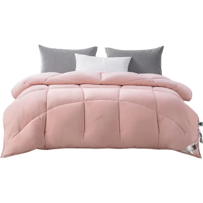 

Double core winter quilt, warm, thickened, comfortable and soft wool quilt