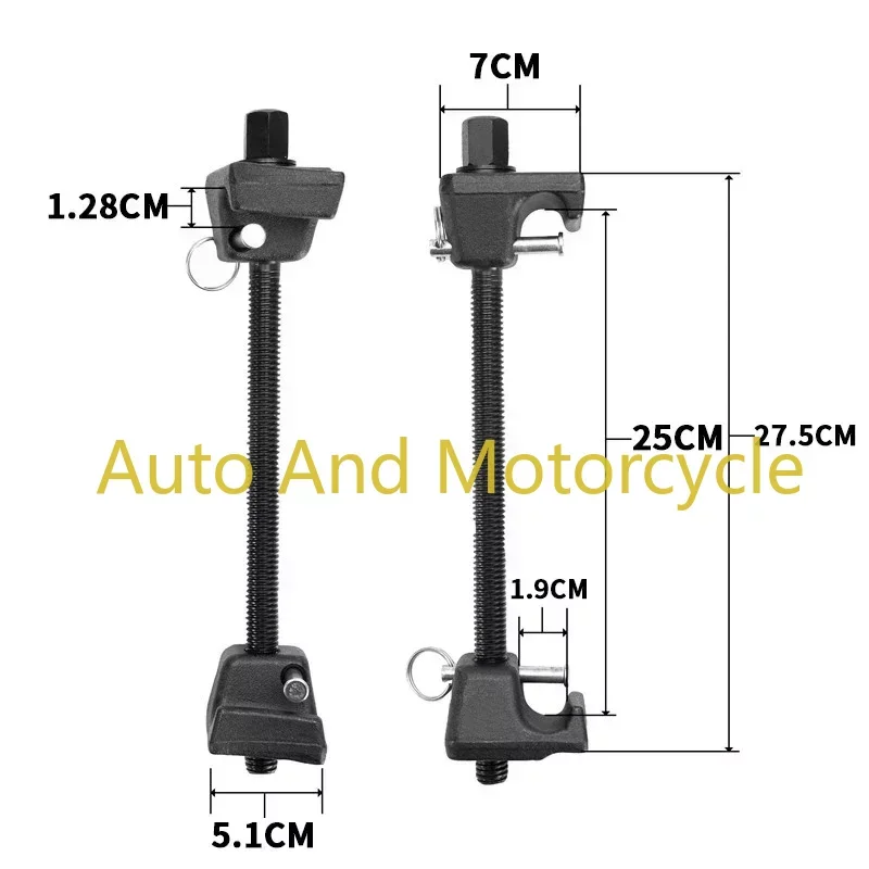 2Pc Heavy Duty Macpherson Strut Coil Spring Compressor Clamp Set Remove Shock Absorber or Spring Tool Car Repair Tool