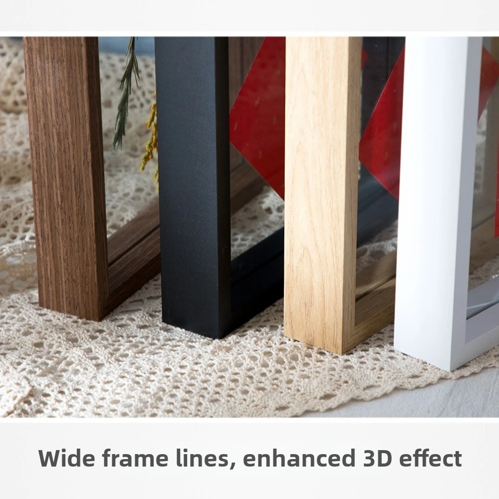 Double Side Glass Pressed Flower Frame, Clip Design