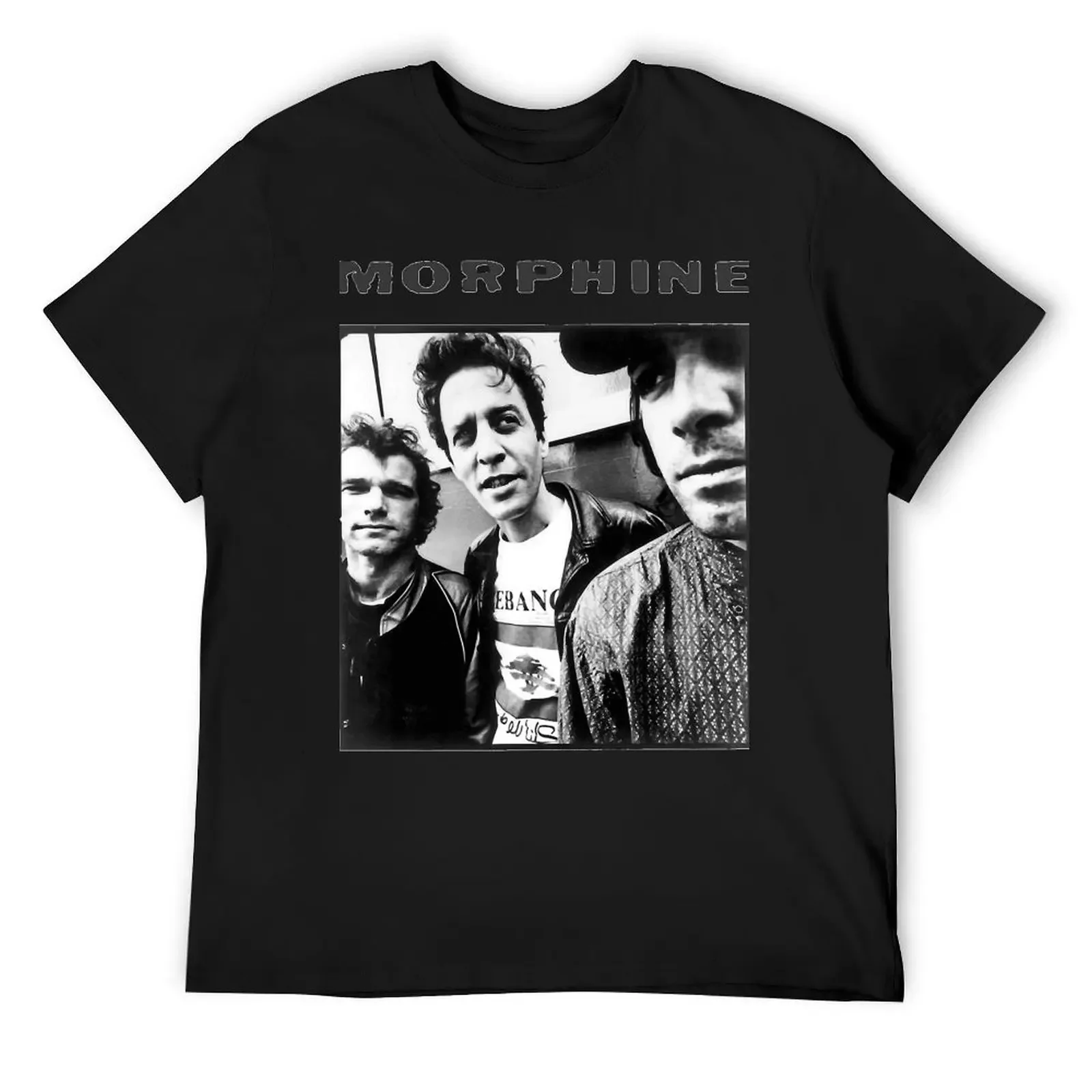 

Morphine rock band T-Shirt graphic tee shirt customs design your own funny meme t-shirts heavyweight t shirts for men