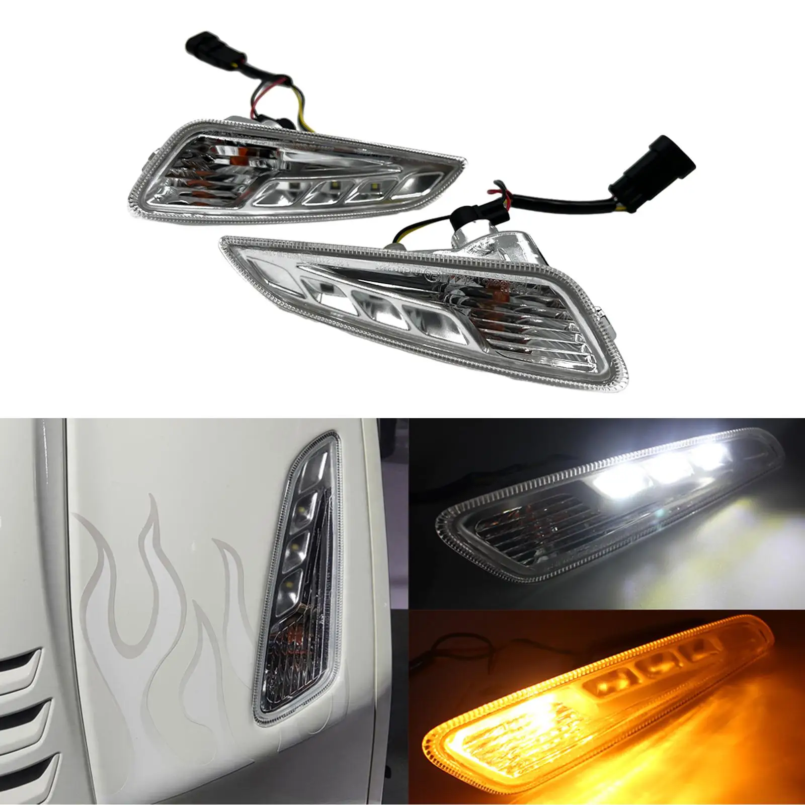 

Motorcycle Turn Signal Lights Replace Parts Accessory Repair Parts for Vespa Sprint Primavera 50 125 150 Stylish Durable