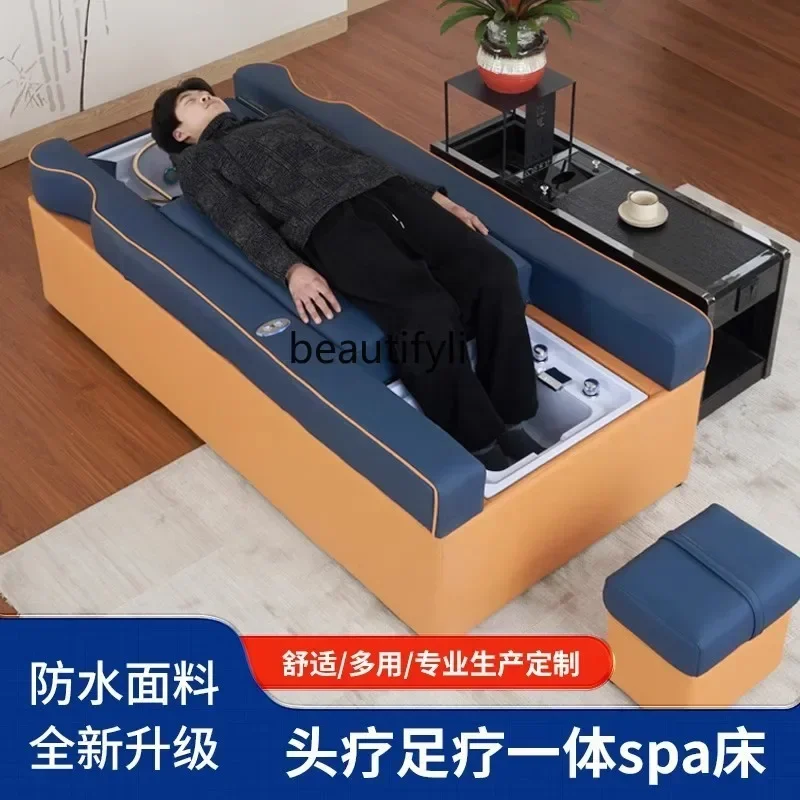 

z1z1Head Therapy Foot Therapy Интегрированная кровать для замачивания ног Массажный шампунь для ушей Ванна для ног Электрическая ванна для ног Диван-кресло