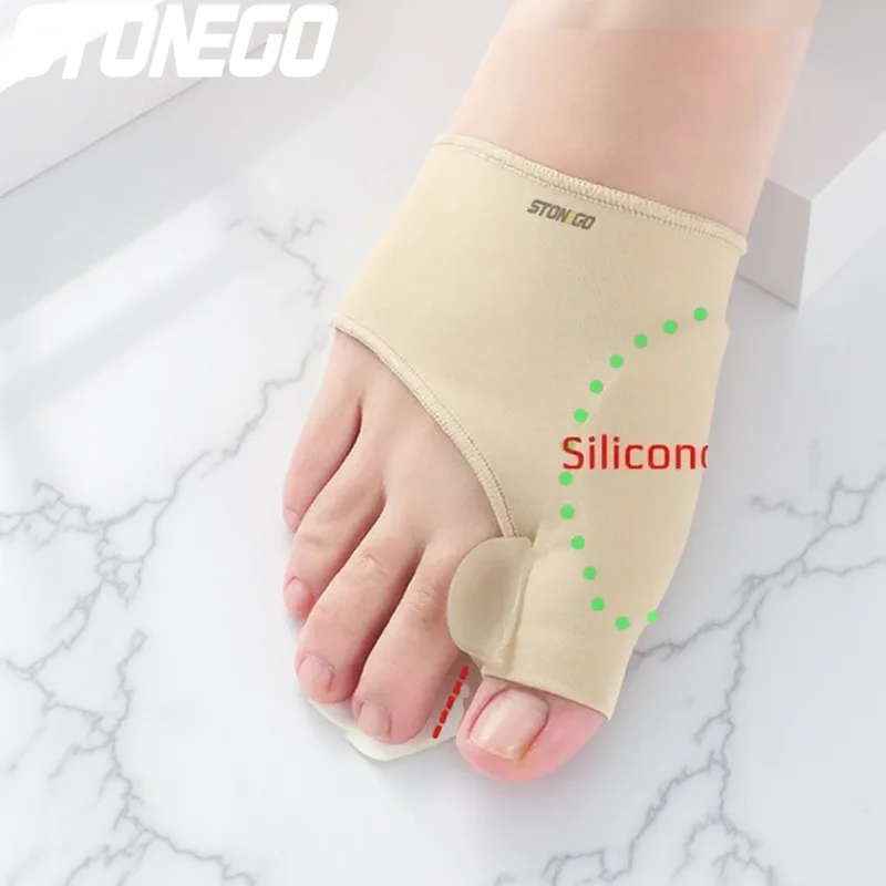 Big Toe Bunion Splint Orthotics for Foot Pain Relief Hallux Valgus Correction Adjustable Foot Care Tools