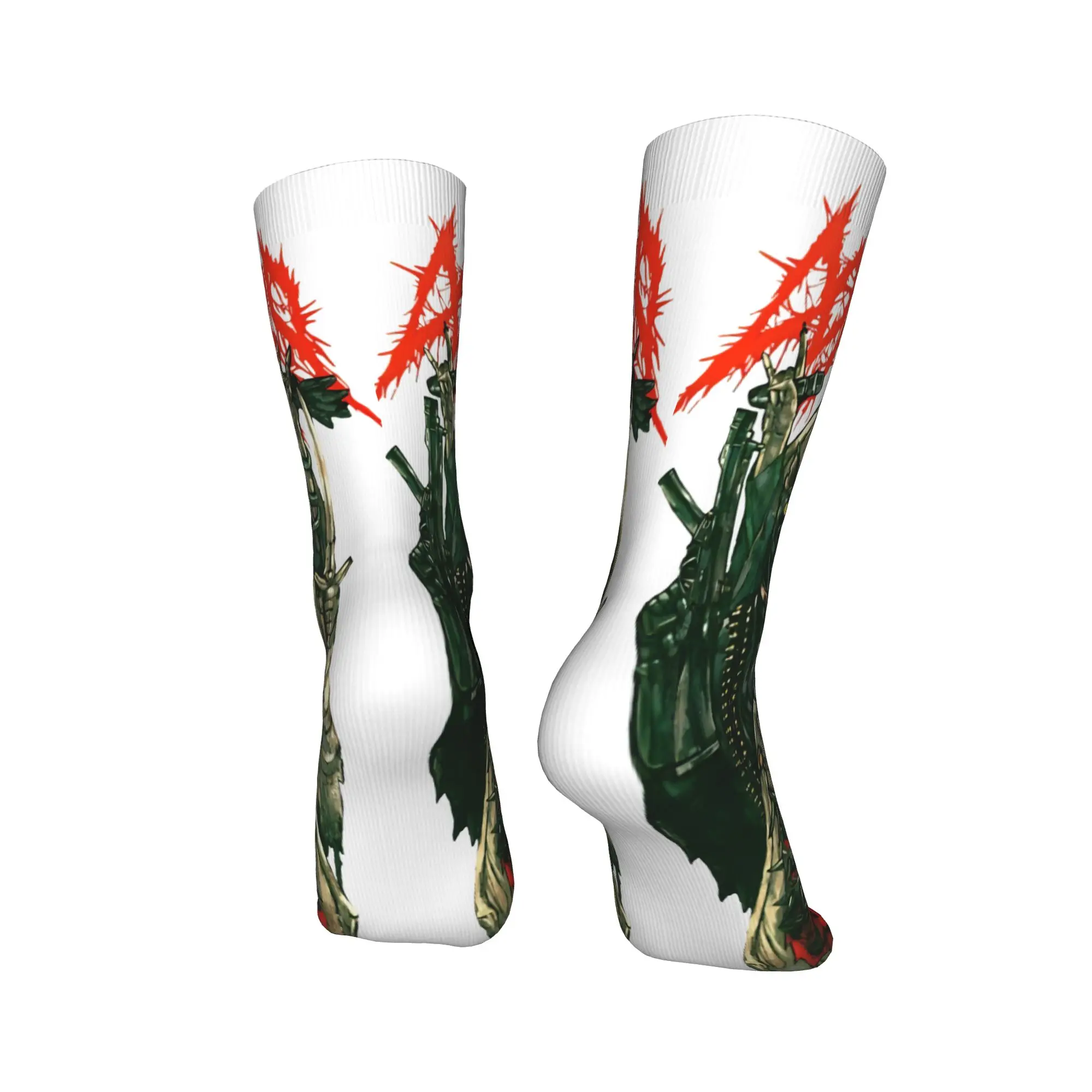 Dorohedoro Kaiman جوارب الرسم العصرية الجوارب الشتاء المضادة للانزلاق الجوارب الرجال الرياضة في الهواء الطلق الجوارب الناعمة الدافئة #4