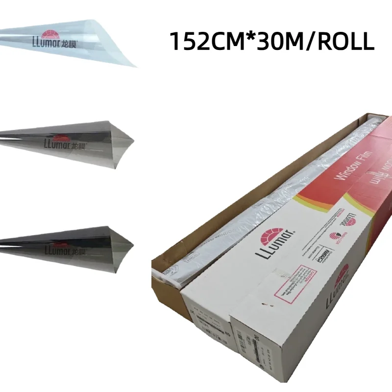 

American original.LLumar car window film 152CM*30M thermal insulation sunscreen film window glass explosion-proof protection