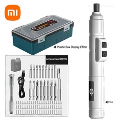 Xiaomi 250r/min Mini Electric Screwdriver Set Tools USB Cordless Rechargeable Screwdrivers&Impact Drill Home Repair Power Tools