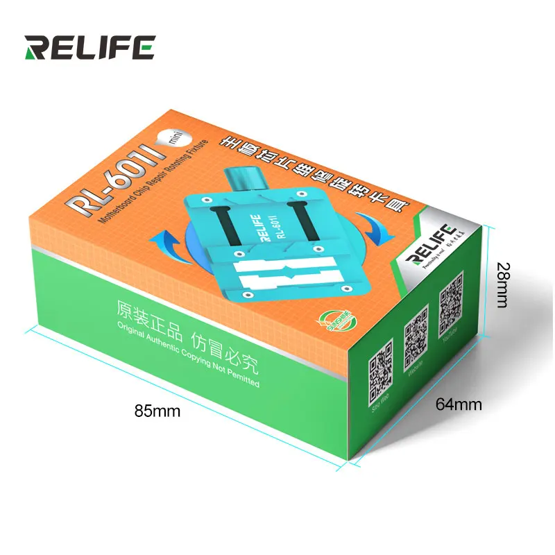 NEUE RELIFE RL-601I Motherboard Chip Reparatur Mini Rotierende Halterung für Motherboard Reparatur Chip Entfernung – Detail 13