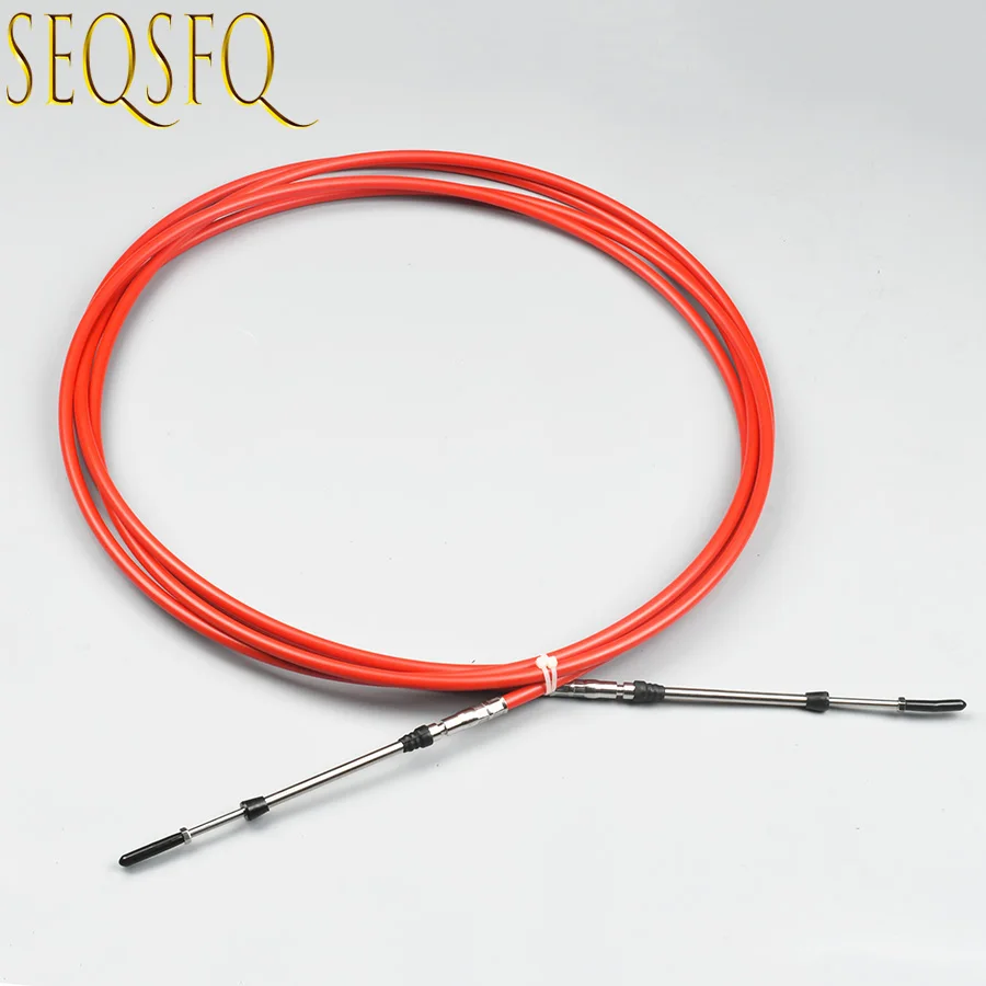 Boat Marine Throttle Control Cable 701-48320-50 15FT 701-48320-80 17FT 701-48350-30 24FT For Yamaha Outboard Motor Material: 317