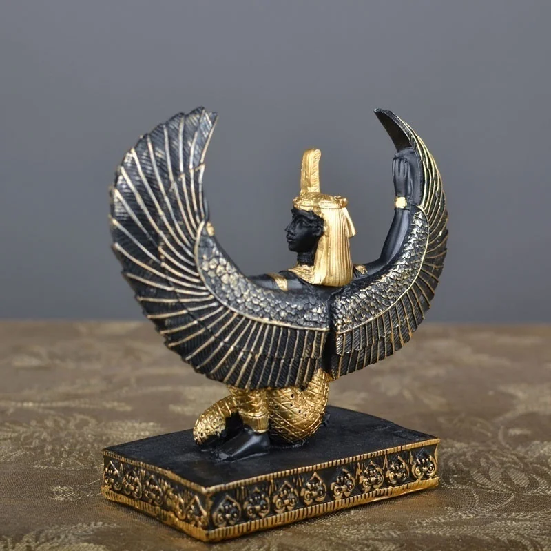 Ancient Egyptian Pharaoh, gorgeous queen, European style handicraft, modern fashion theme, bar decoration