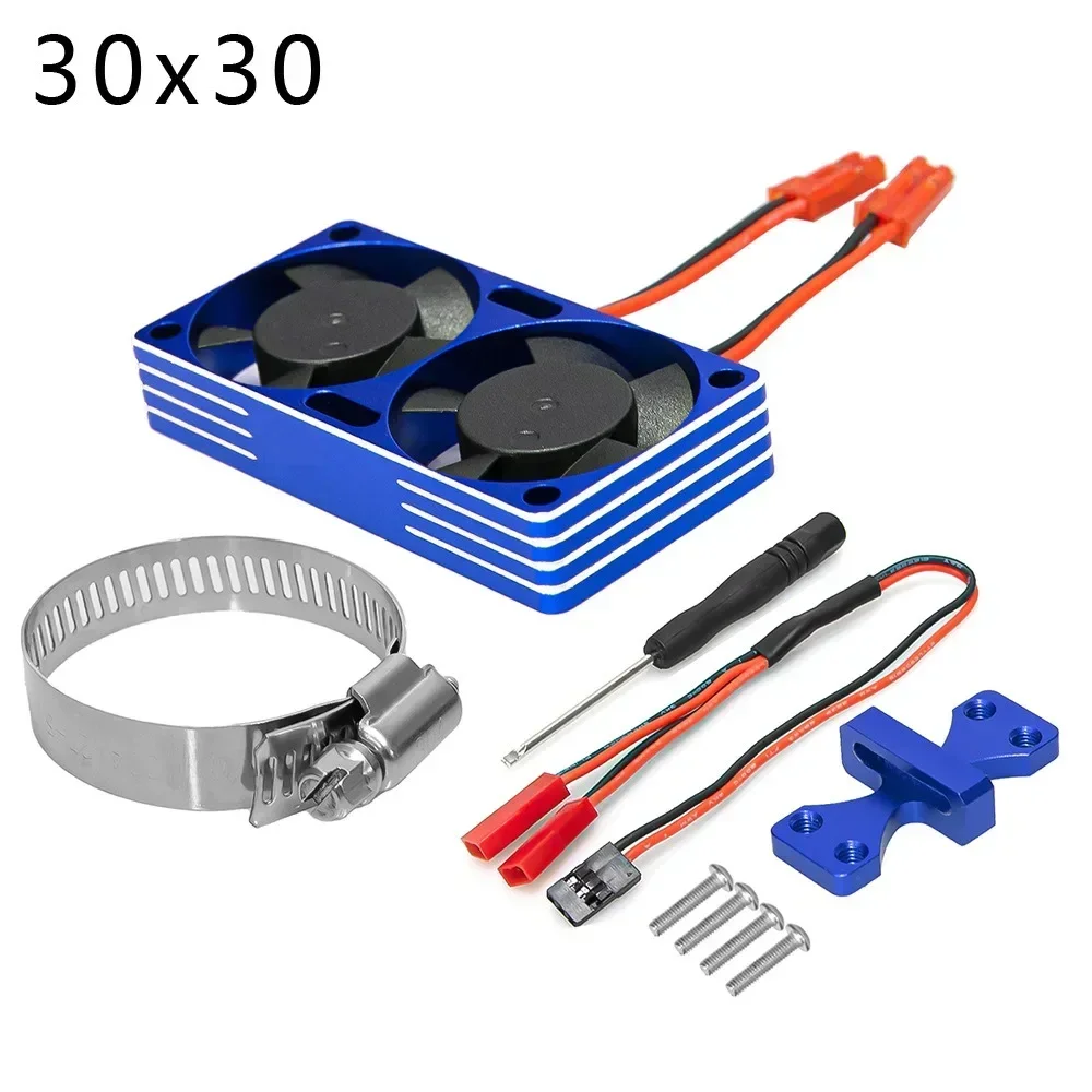 540 550 3650 3660 3670 4074 4068 4284 4274 1515 4284 4985 1717 Motor Heatsink Cooling Fan for 1/5 1/6 1/8 1/10 RC Car