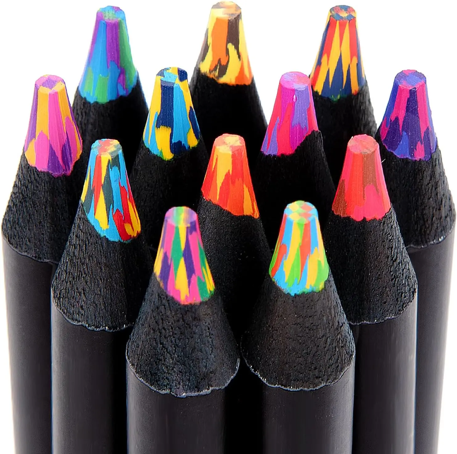 

Rainbow Colored Pencils for Kids and Teens, Easter Basket Stuffers, Art Supplies Gift for Ages 5-12