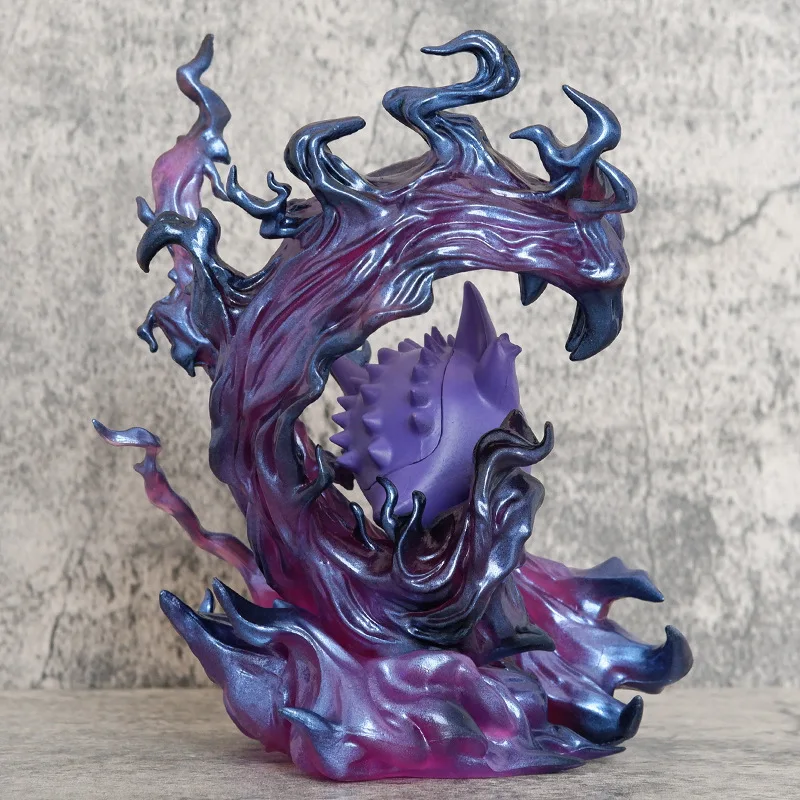 19cm Anime Pokemon Gengar Battle Ver. PVC Action Figure Game Statue Collectible Model Kids Toys Doll Gifts view 6