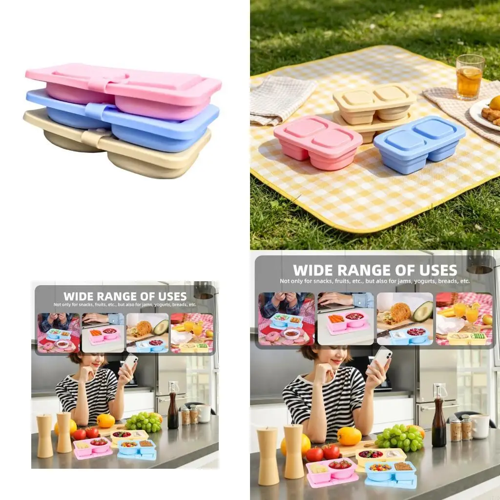 

Hygienic Odors Proof Divided Serving Tray Dishwasher Friendly For Dry Wet 37JD