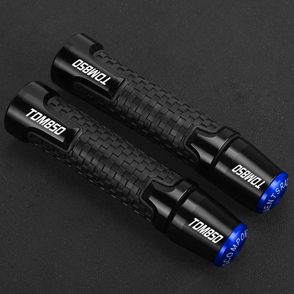 Motorcycle 7/8'' 22mm Handlebar Grips Ends Handle Bar Cap Grip End Plugs FOR YAMAHA TDM850 TDM 850 1991-2002 1994 1995 1996 1997