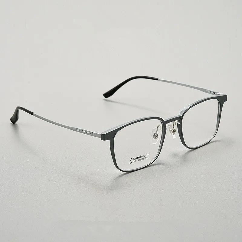 Commercial pure titanium eyeglass legs, men's eyeglass frames, aluminum magnesium prescription eyeglass frames