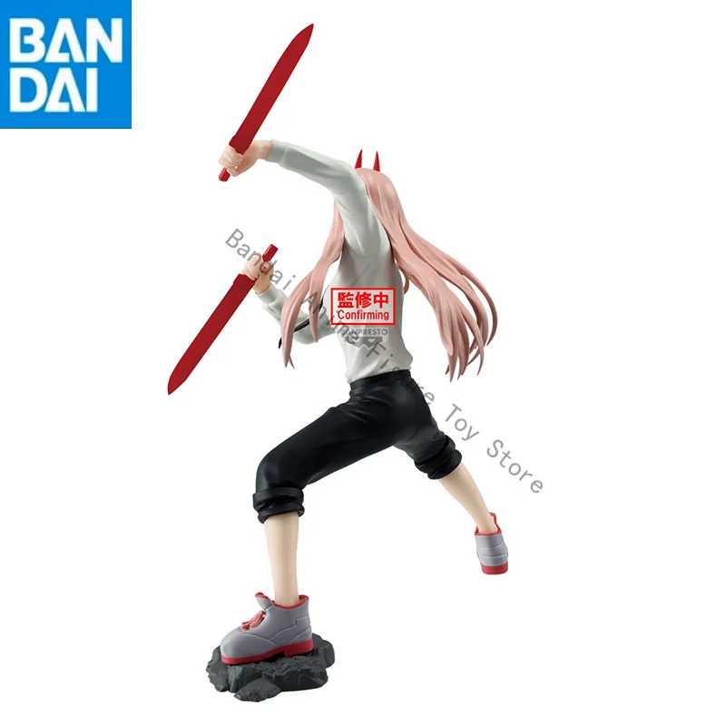 Auf Lager Original Original BANDAI NAMCO BANPRESTO CHAINSAW MAN VIBRATION STARS POWER PVC Figur Modell Sammler Figur Spielzeug Geschenk