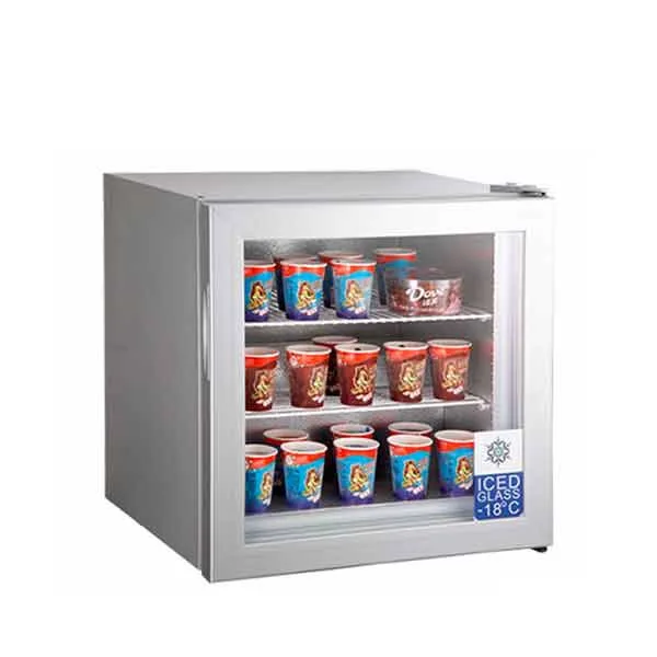 55L Small Ice Cream Freezer Mini Freezer Commercial Freezer