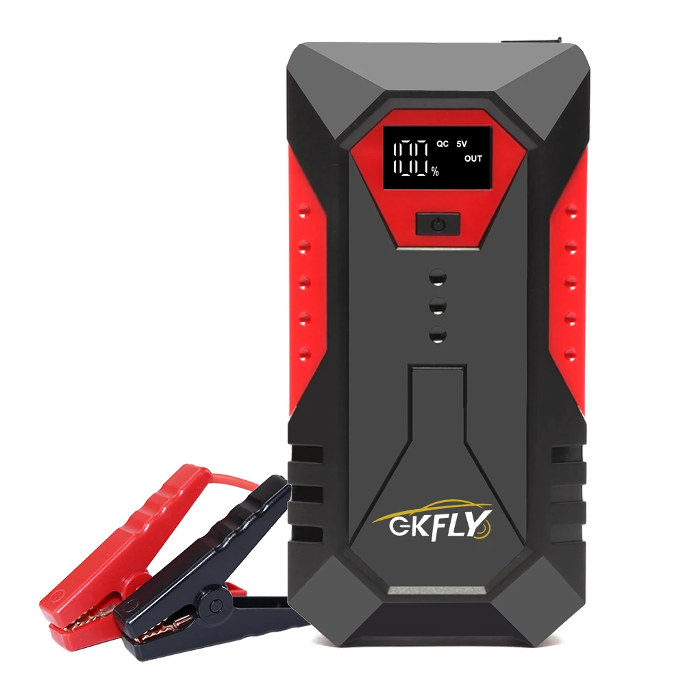 GKFLY Rozrusznik Samochodowy Przenośny Power Bank 3000A Booster Akumulatora Samochodowego 12V Urządzenie Rozruchowe do Silników Benzynowych i Diesla 6.0L/5.0L — zdjęcie 2
