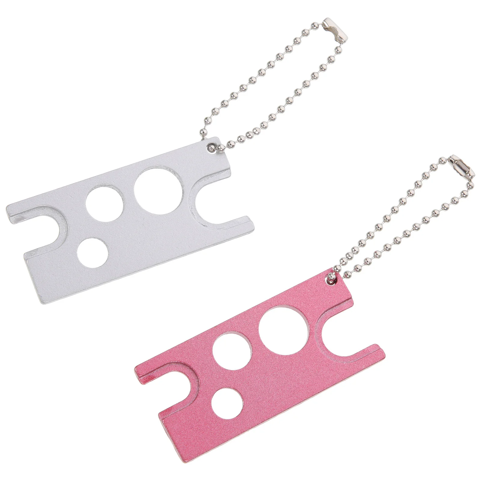 2 Pcs Tools Glue Bottle Opener Roller Ball Caps Easily Remove Essential Oil Openers Removers Metal Man