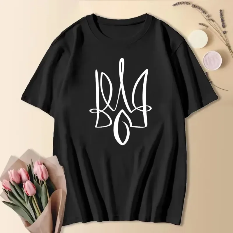 Slava Ukraini Glory To Ukraine Ukrainian Women Tshirt Short Sleeve Casual Summer Tee T Shirt for Male High Quality Cotton Tops