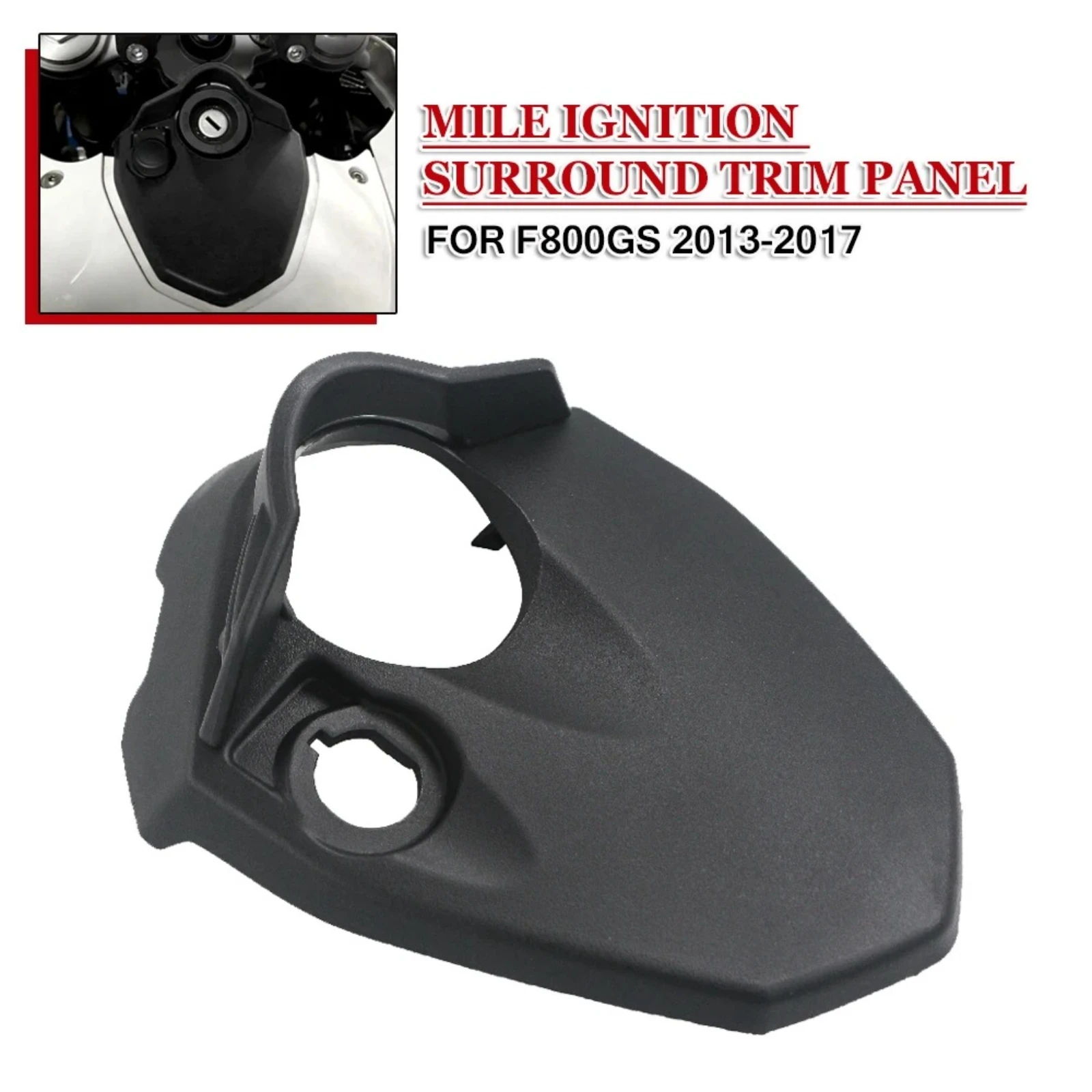 Motorcycle Mile Ignition Surround Trim Panel Key Switch Protection Cover For BMW F800GS F 800 GS F800 2013 2014 2015 2016 2017