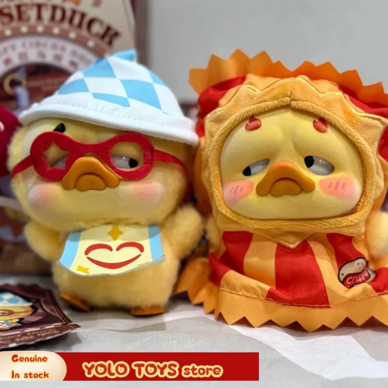 

Genuine Upsetduck Trendy Toys Crazy Circus Duck Series Blind Box Vinyl Plush Doll Collection Decor Pendant Mystery Box Gift